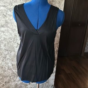 Banana Republic Factory Black Size S Sleeveless Top